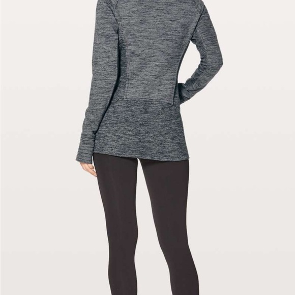 RARE Lululemon Radiant Jacket II Heathered Core Dark Grey Size 8 (Discontinued) - Picture 5 of 10